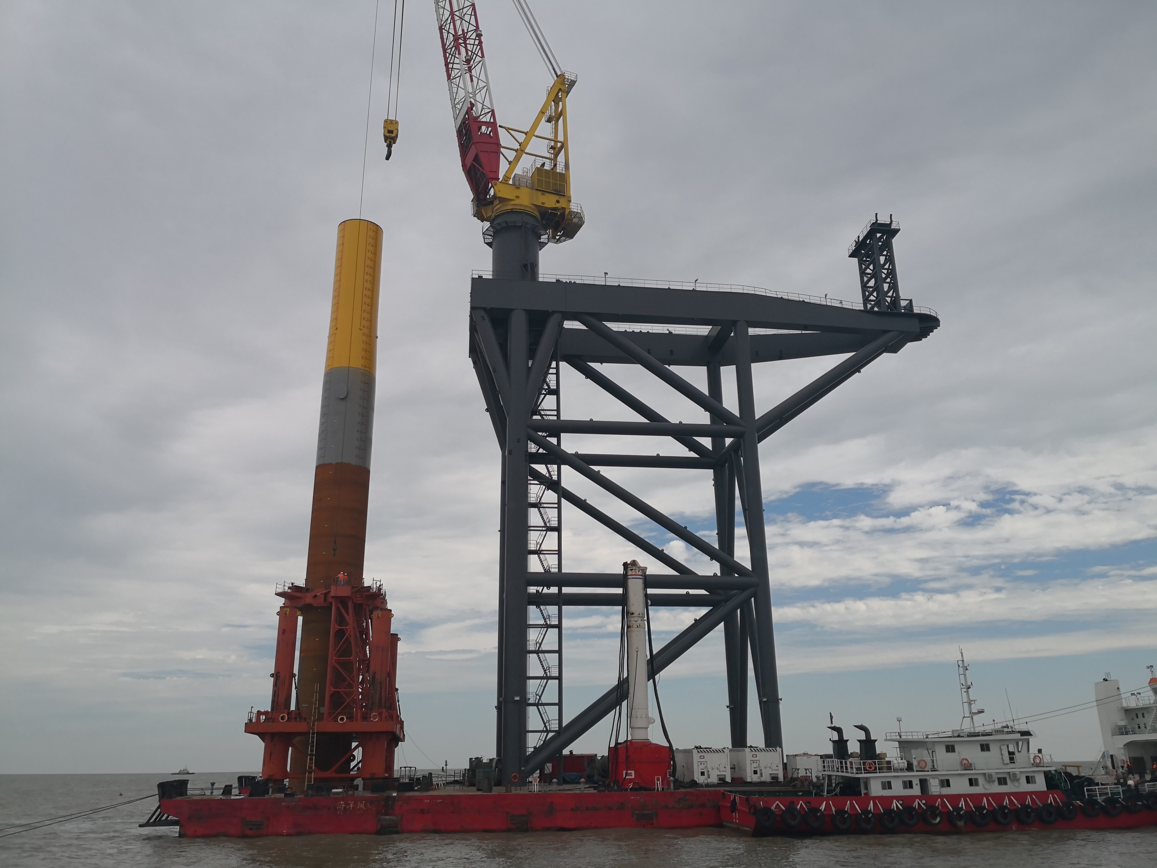 天津港航工程有限公司中國華能集團大豐海上風電項目